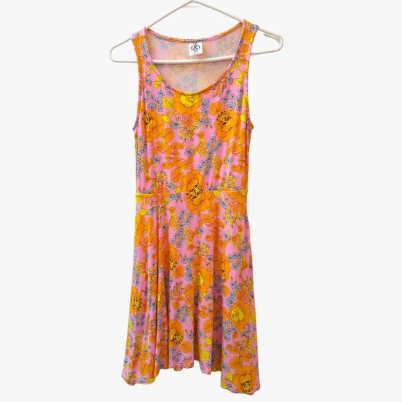 Agnes & Dora Dresses & Skirts - Agnes & Dora Fit and Flare Tank Dress, I Got You Babe Fisher X-Small Floral Midi